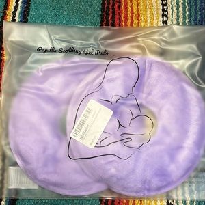 New Papilla purple soothing gel breast pads can use hot or cold